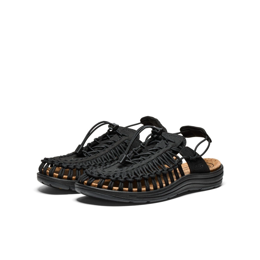 UNEEK II Convertible : Noir/Noir, Unisexe, Chic et Sans Limites, Prêt pour l'Aventure, Style Décontracté.